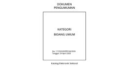 Bidang Umum – Master Product Katalog V.6